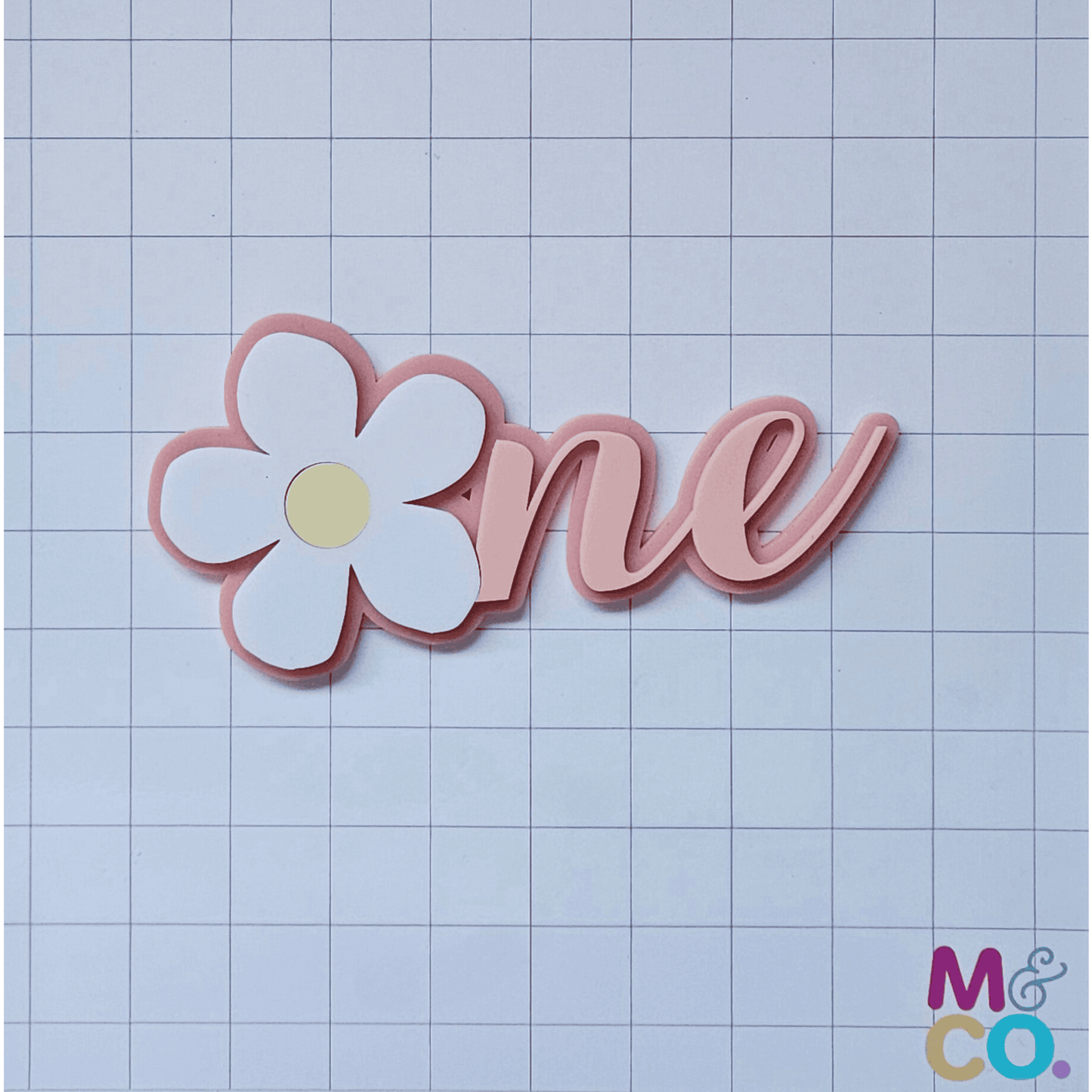 One Cake Topper