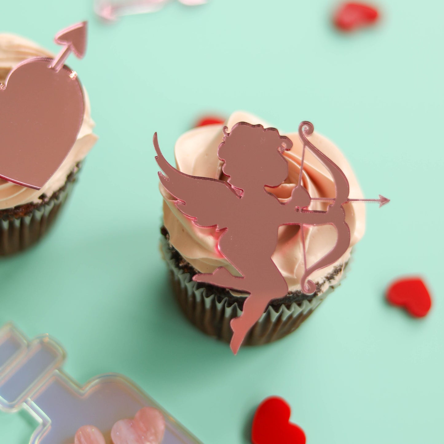 Valentines Day CupCake Charm