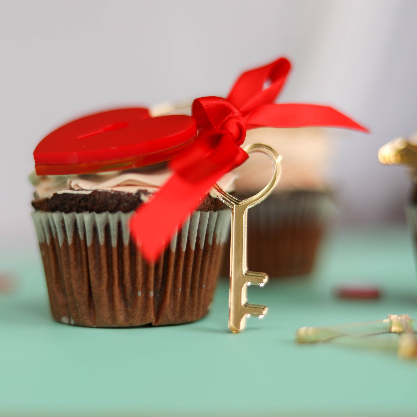 Valentines Day Cake Charm