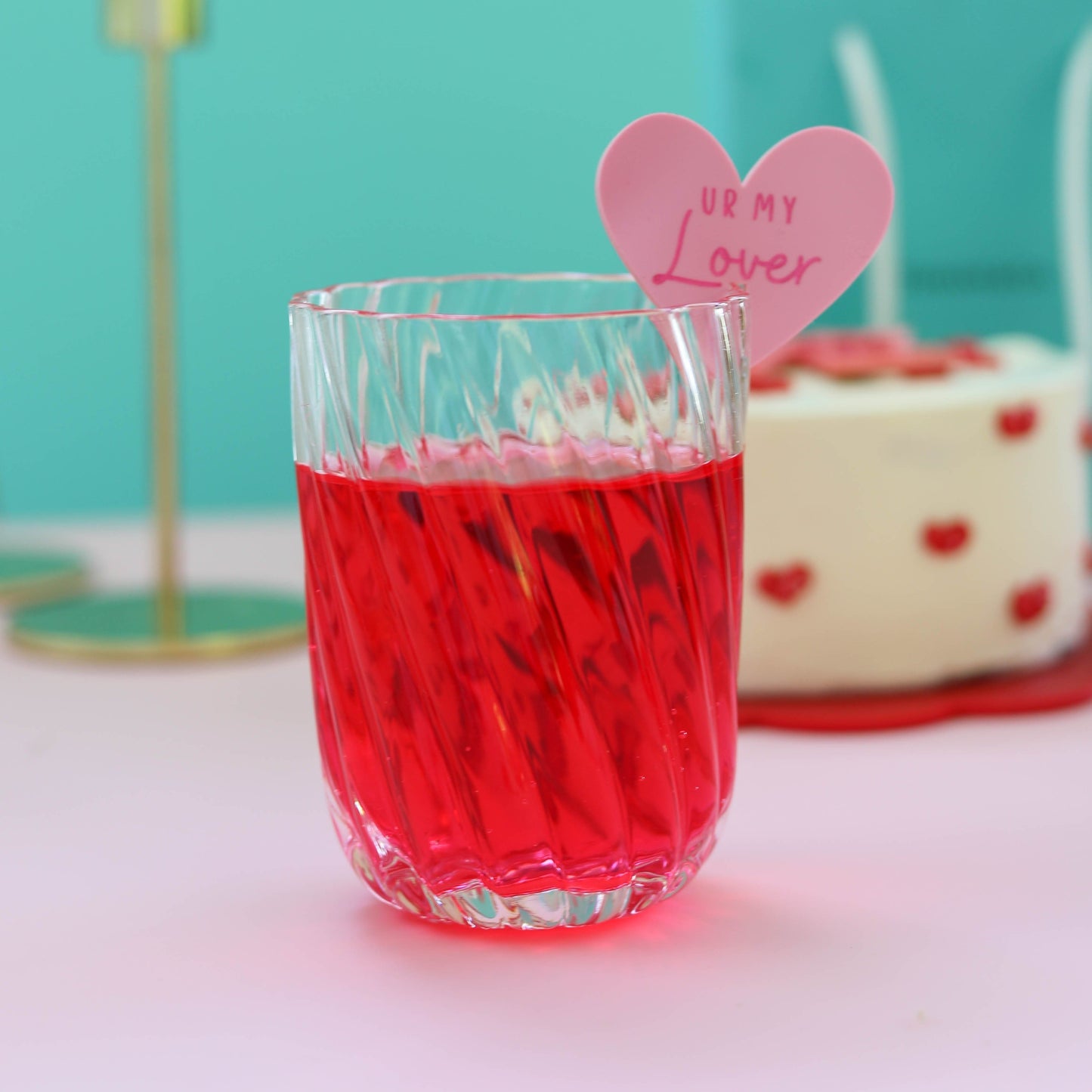 Valentine Drink Decor