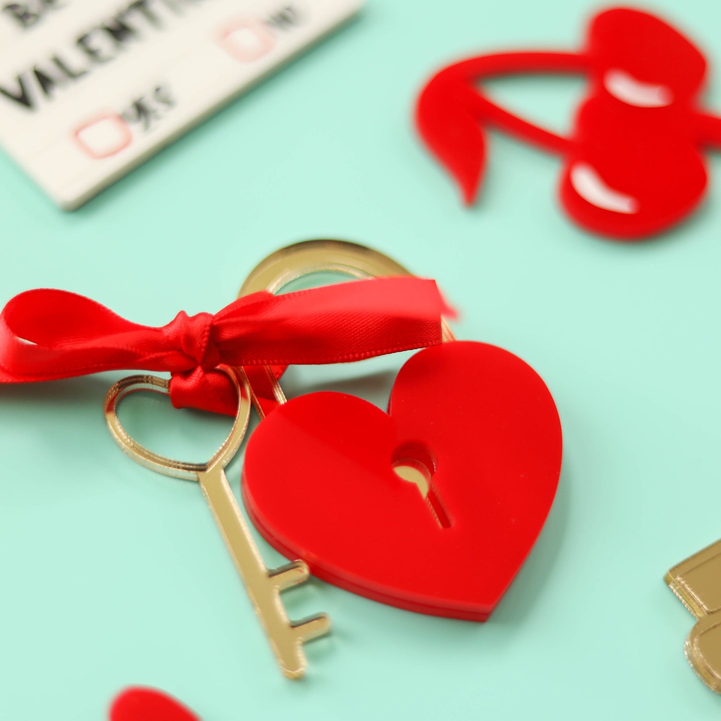 Valentines Day Cake Charm