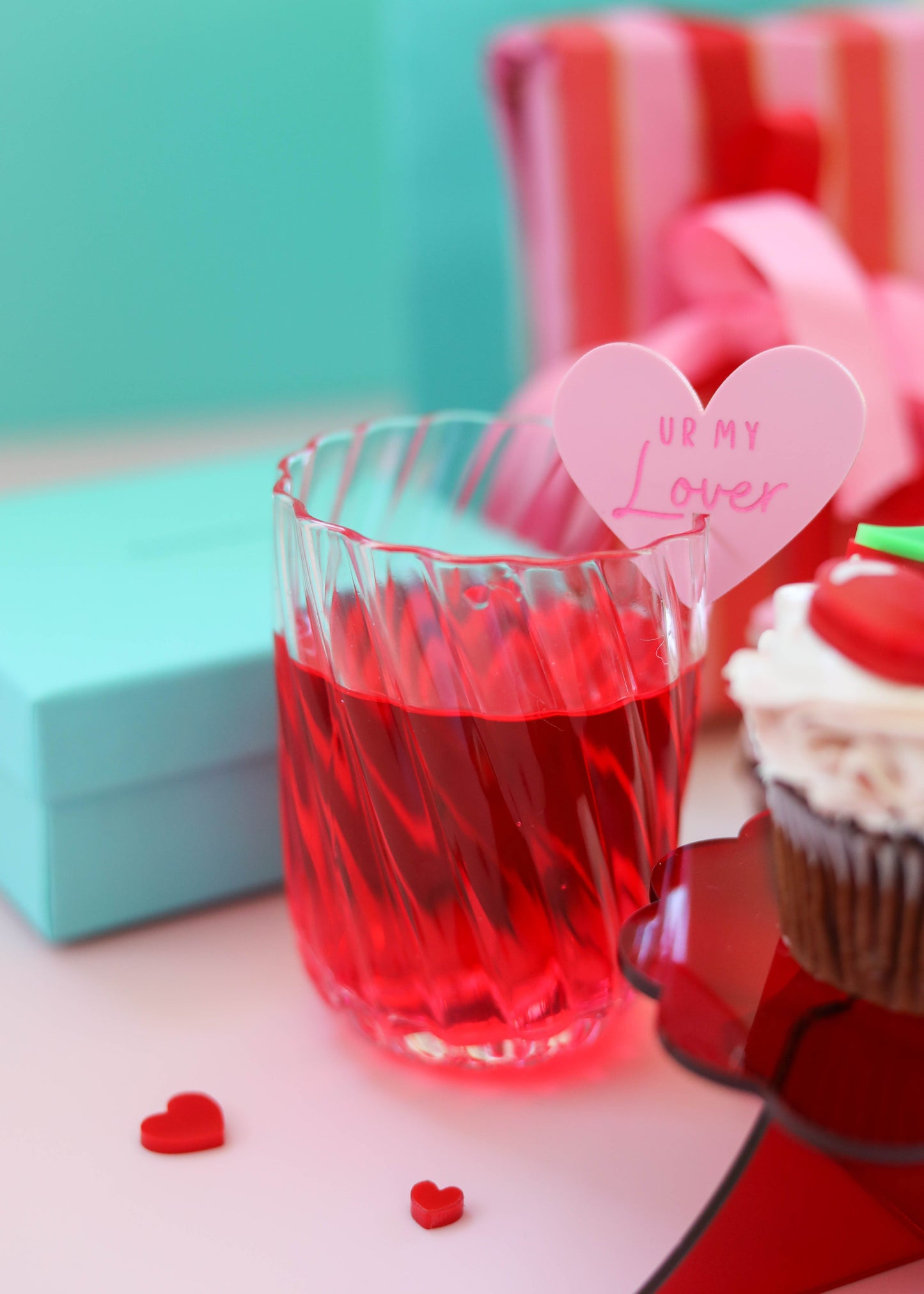 Valentine Drink Decor