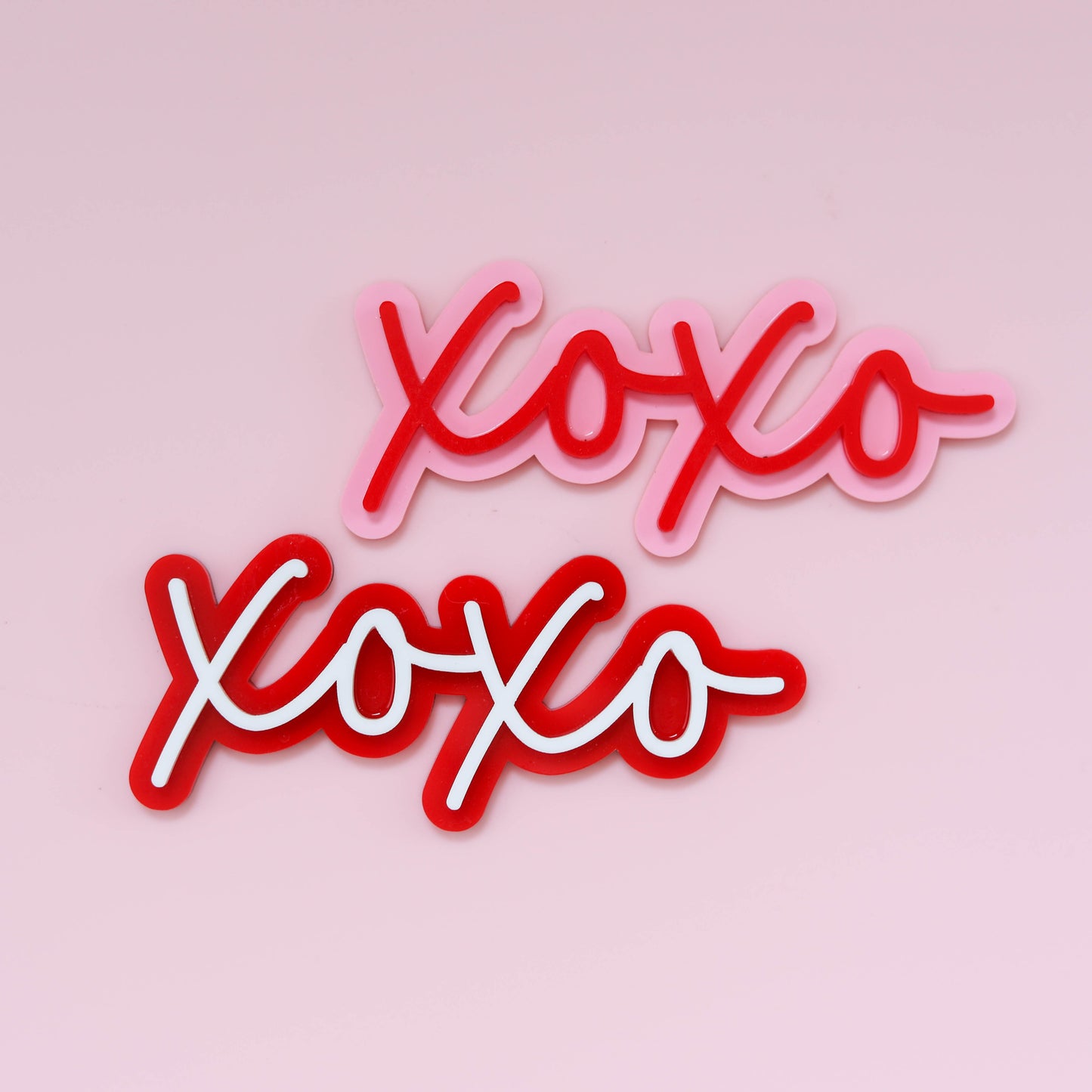 Acrylic XOXO Cake Charm