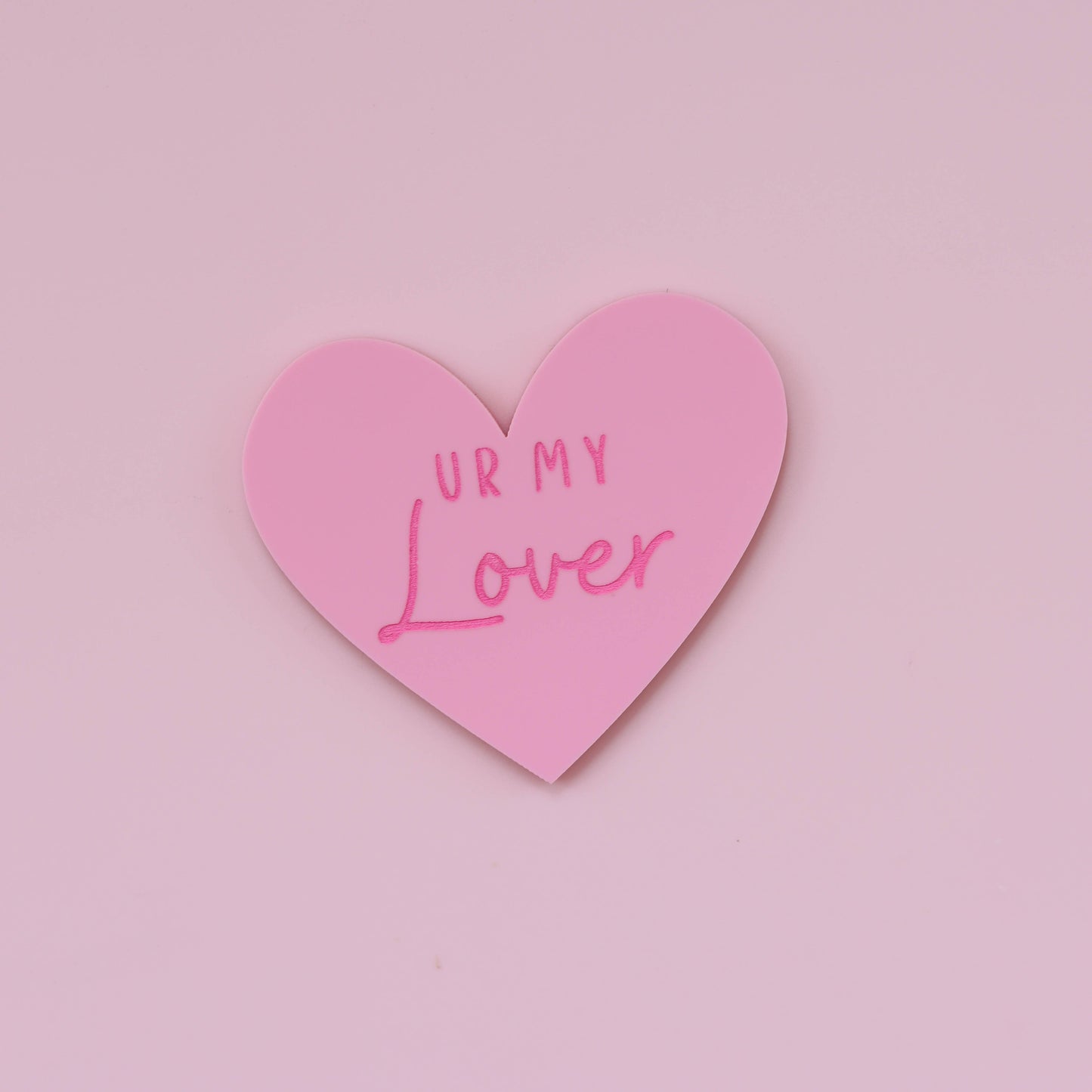 Acrylic Engraved Heart
