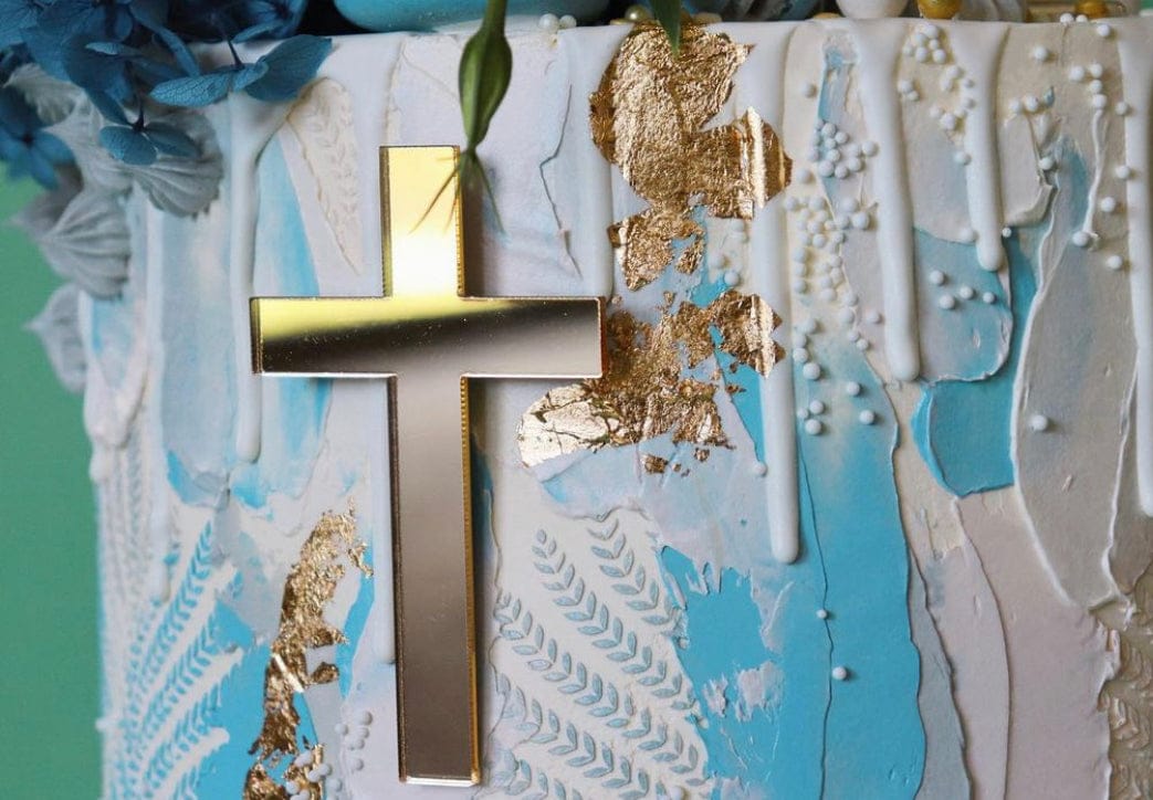 Acrylic Cake Cross