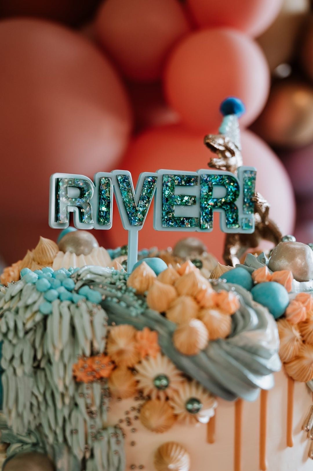 Glitter Name Topper