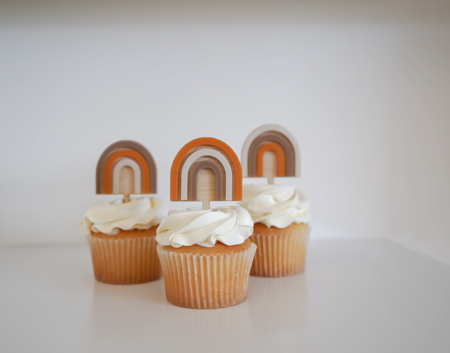 Rainbow Cupcake Topper