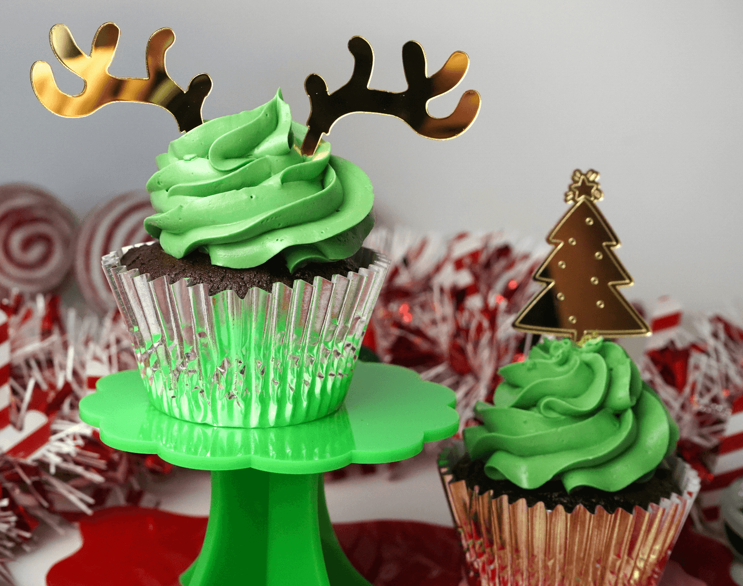 Reindeer Cupcake Topper