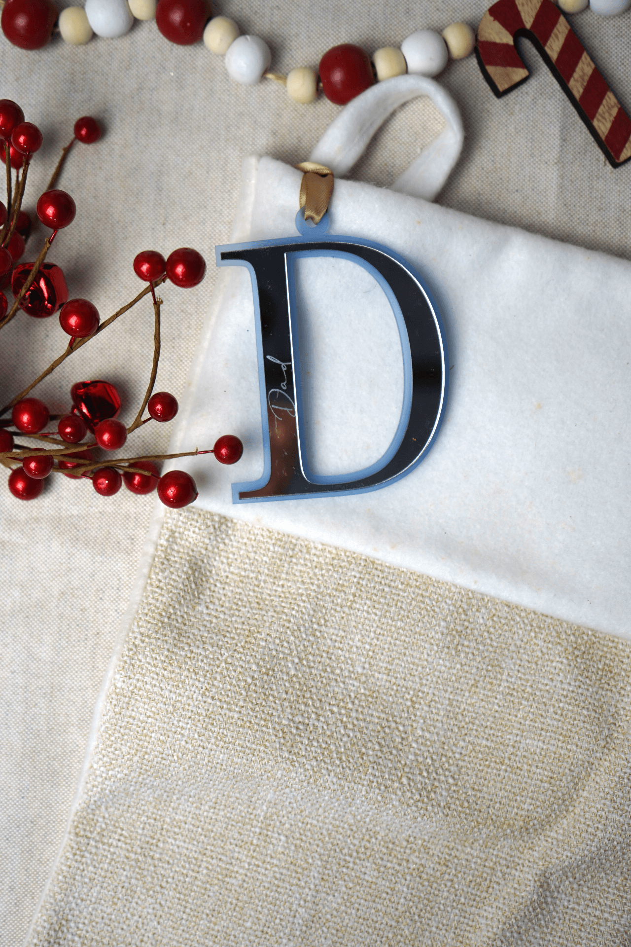 AcrylicnChristmas Gift Tag