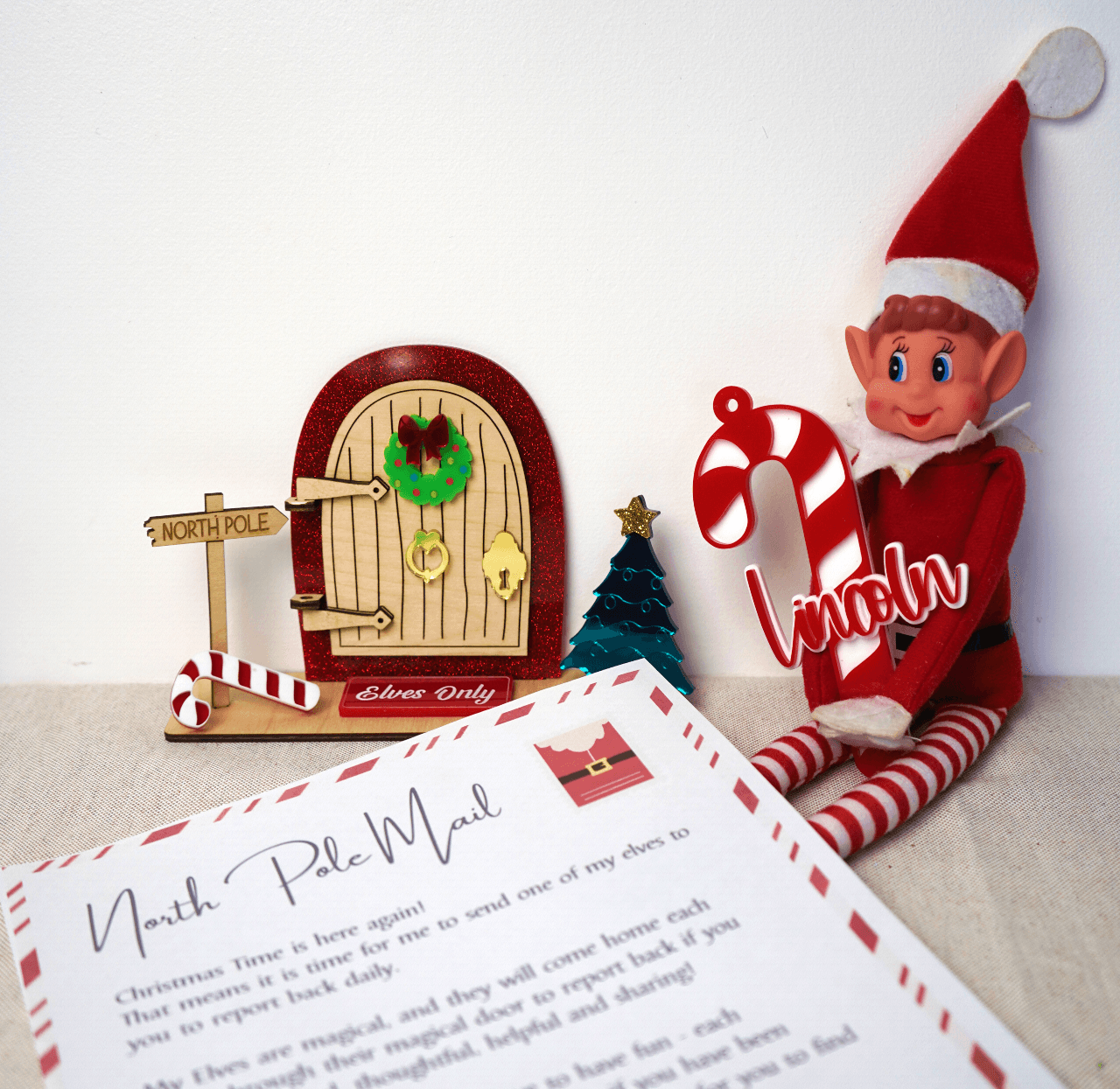 Hand Made Elf Door