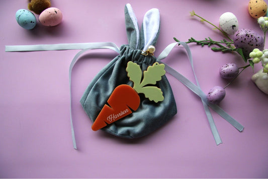Personalised Carrot Charm