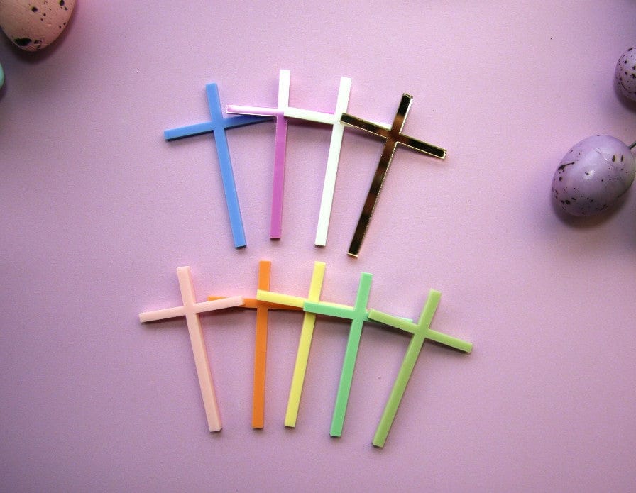 Cupcake Cross Charms