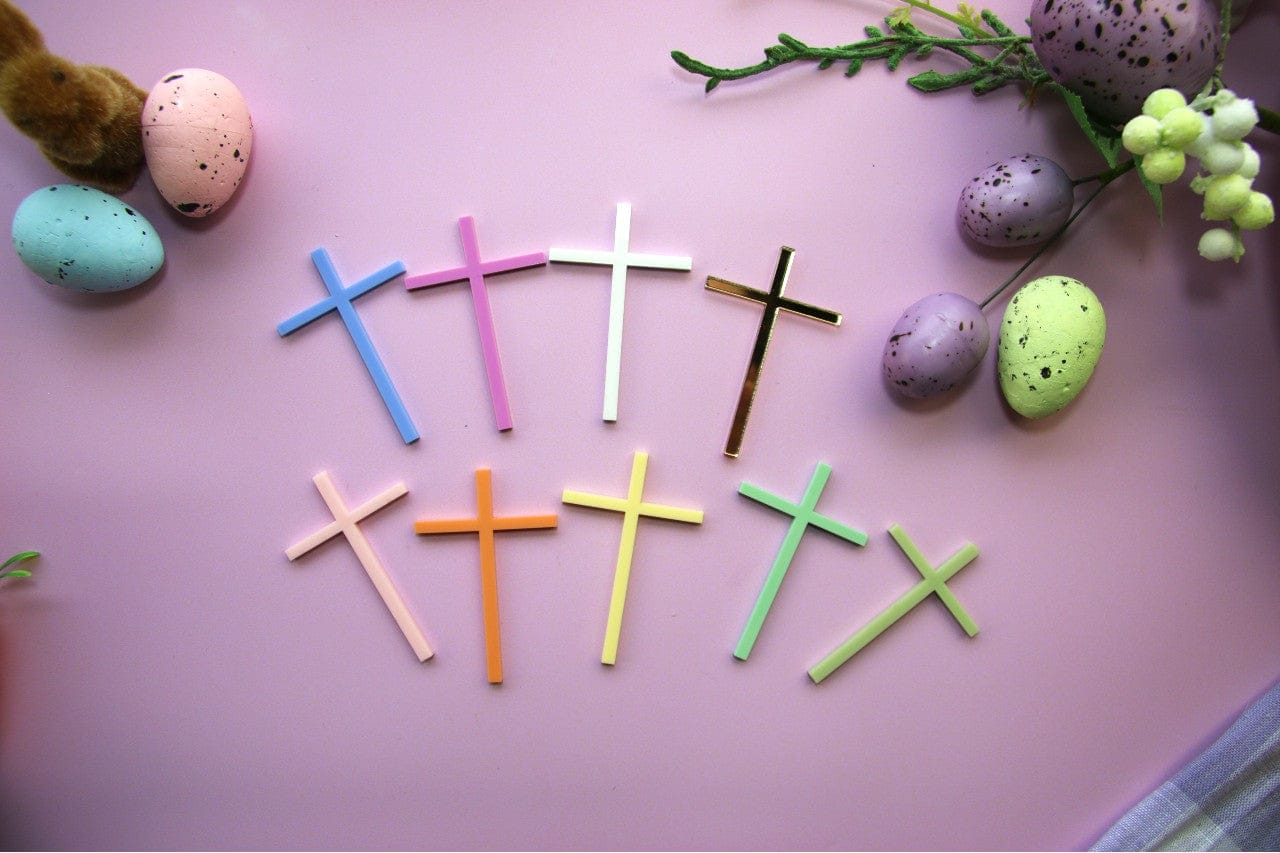 Cupcake Cross Charms