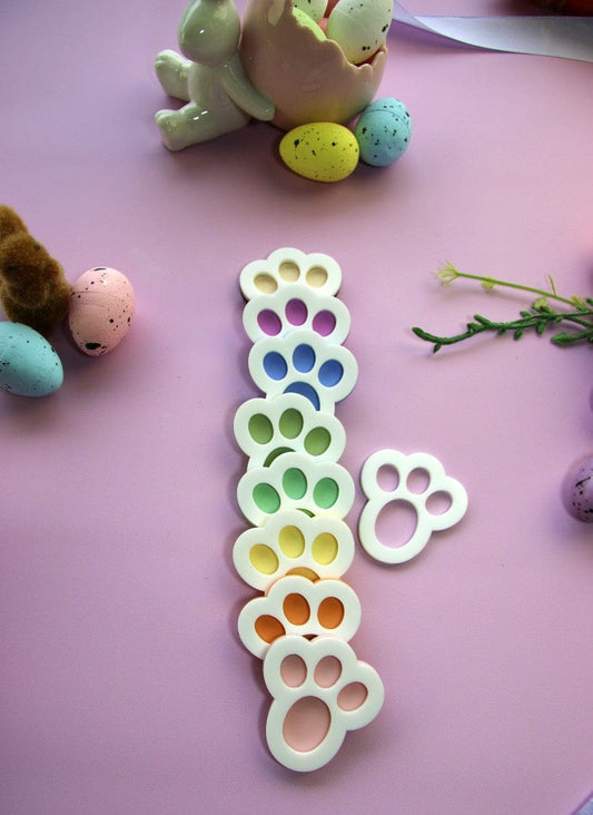 Bunny Foot Cupcake Charms