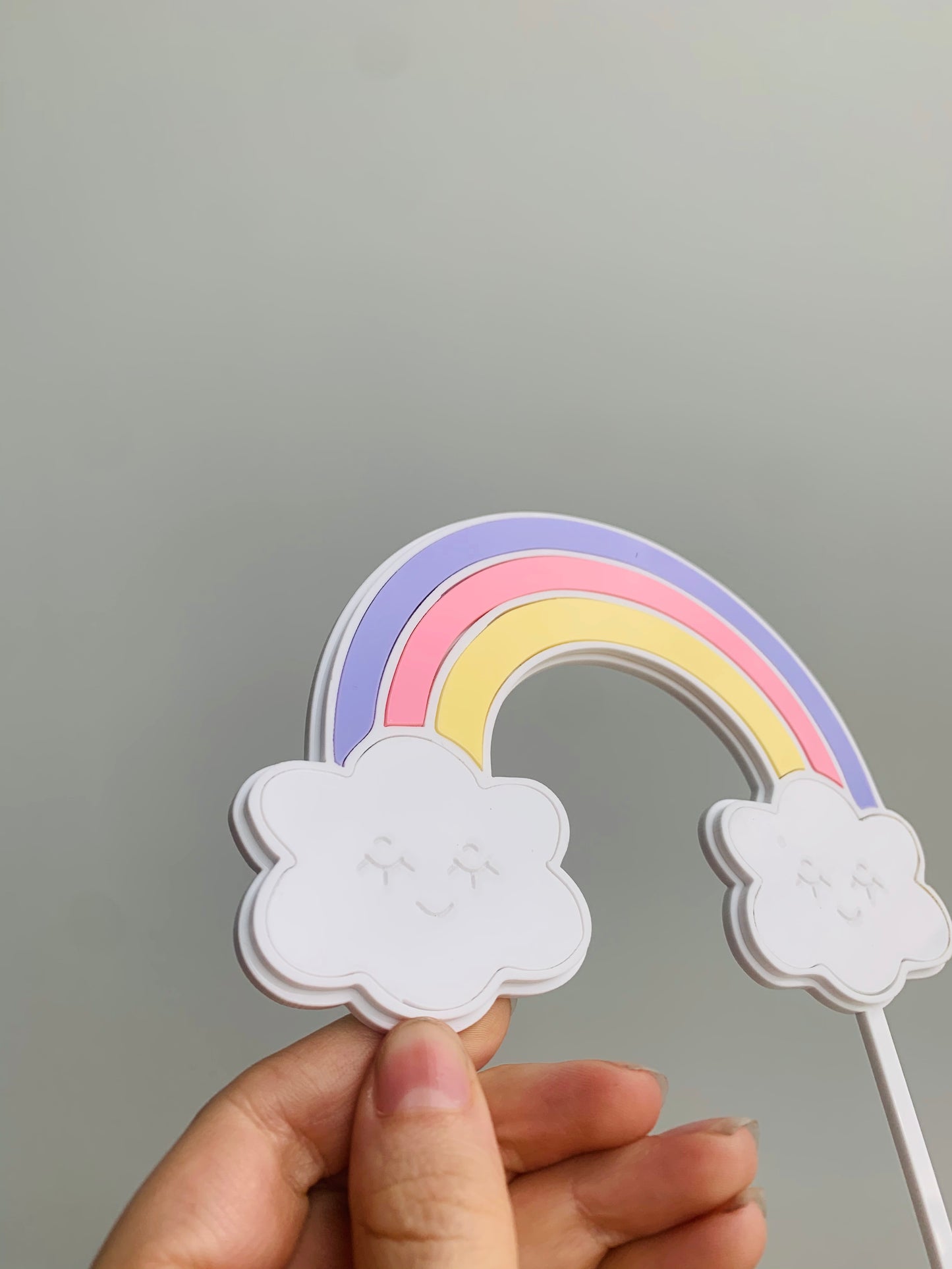 Rainbow Cake Topper