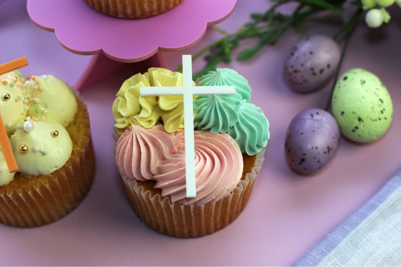 Cupcake Cross Charms