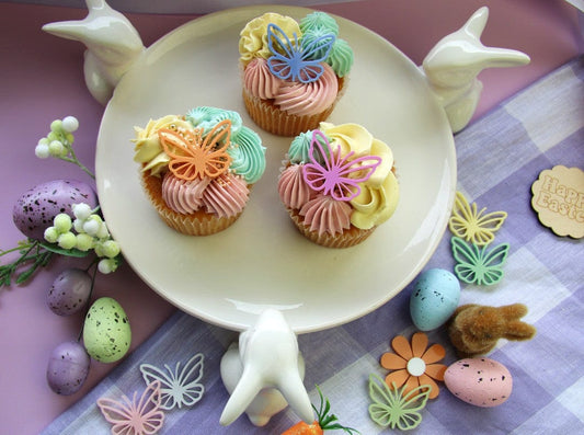 Butterfly Cupcake Charms