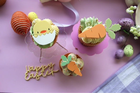 Carrot Cupcake Charm