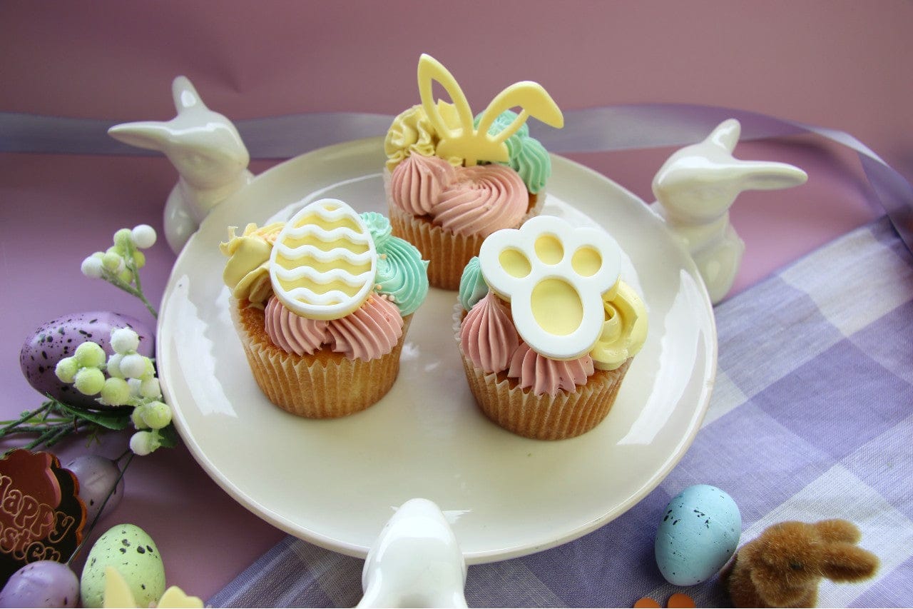 Bunny Foot Cupcake Charms