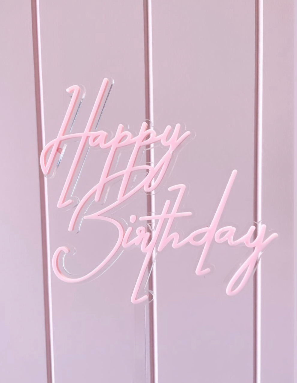 Happy Birthday Cake Topper