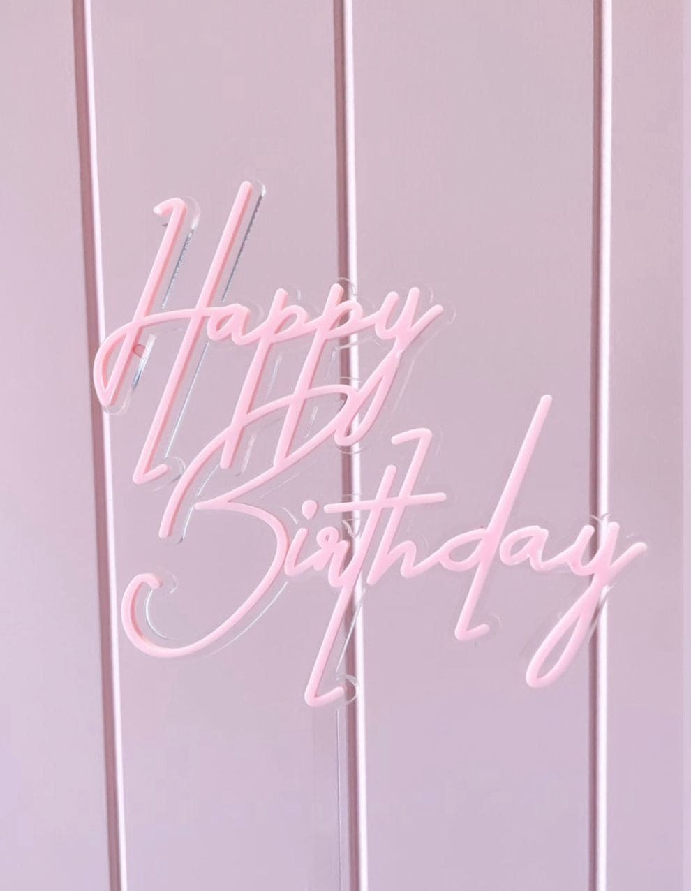 Happy Birthday Cake Topper