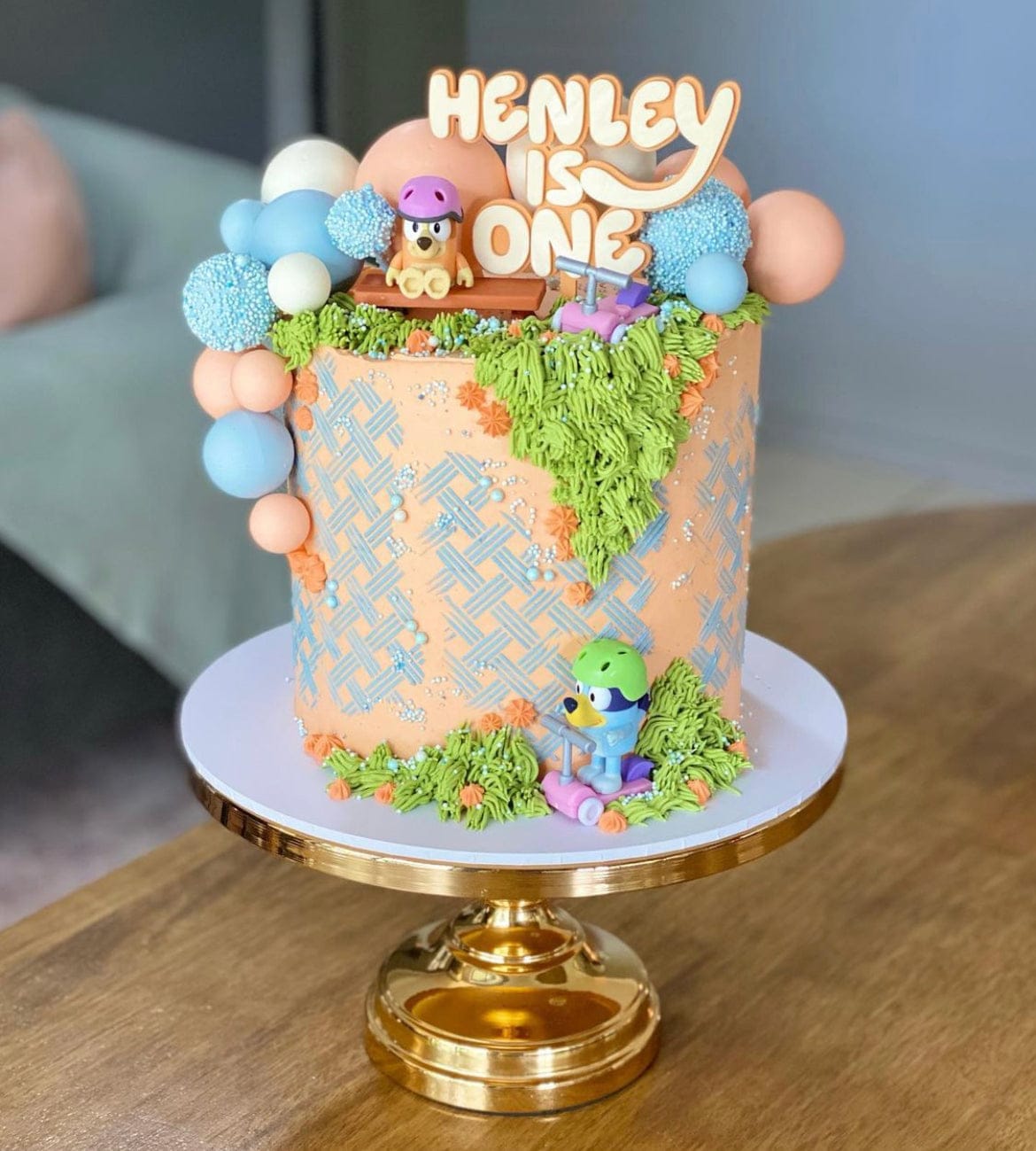 Bluey Cake Topper