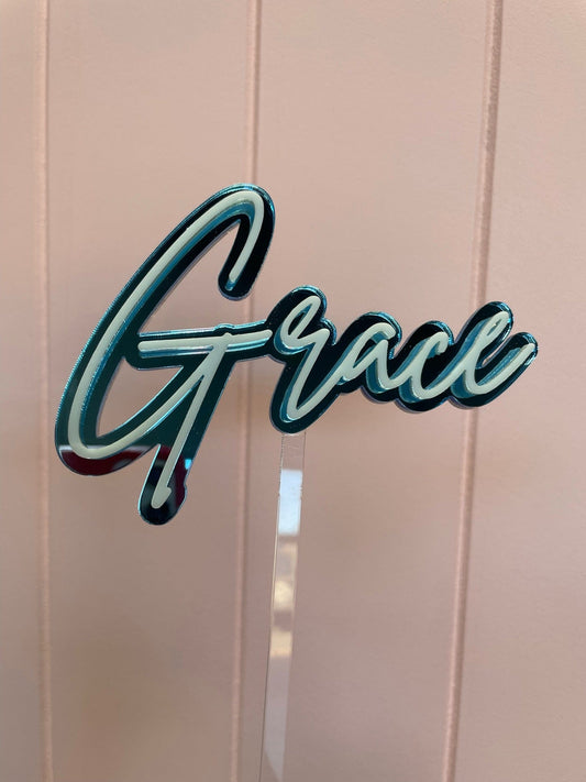 Grace Cake Topper