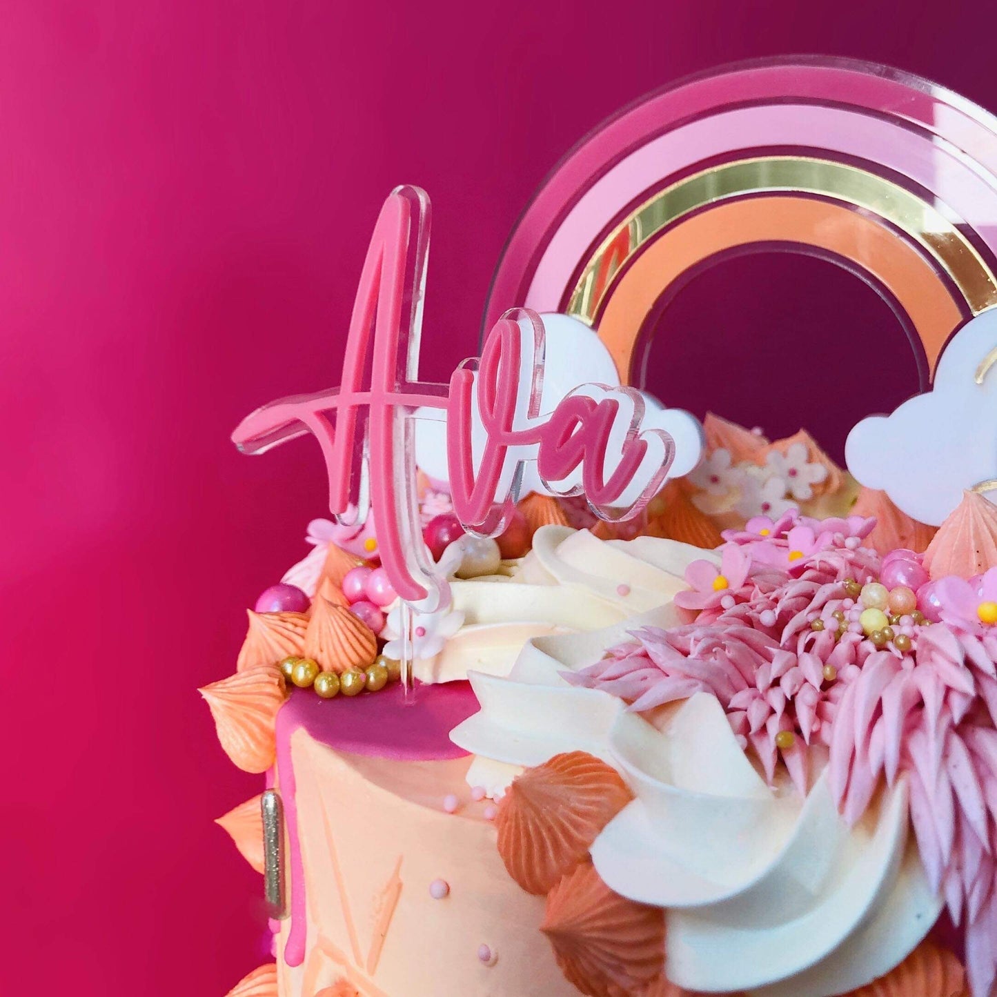 Name Cake Topper