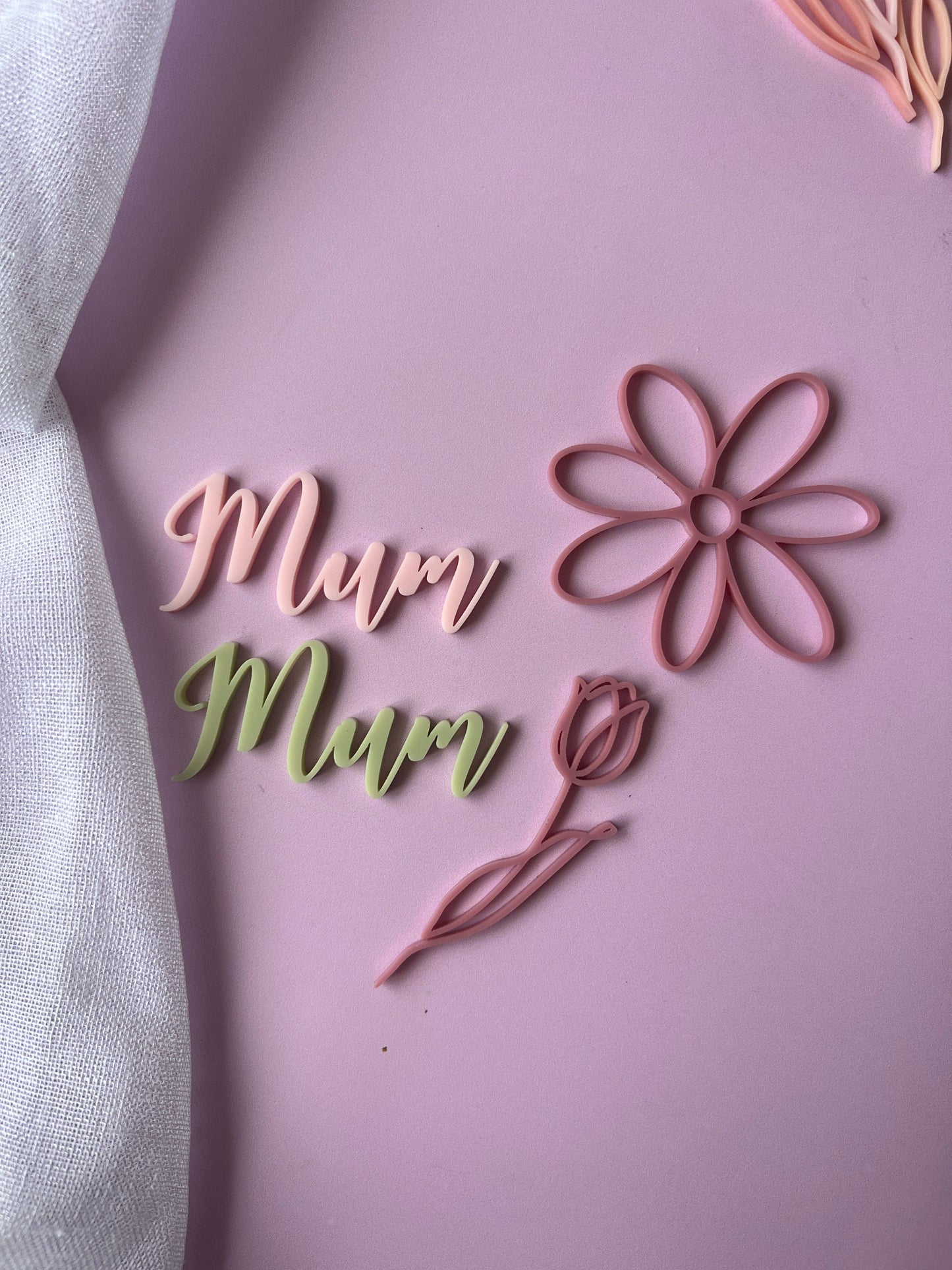 Mum Cupcake Charms