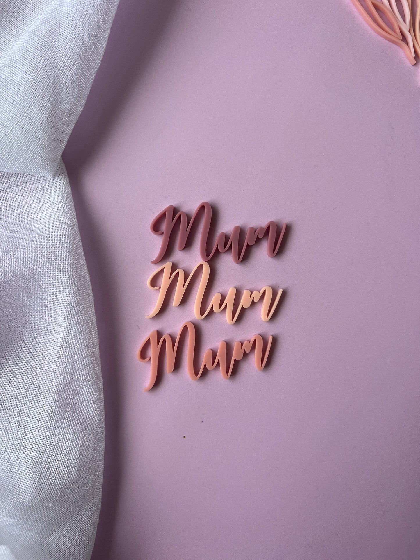 Mum Cupcake Charms