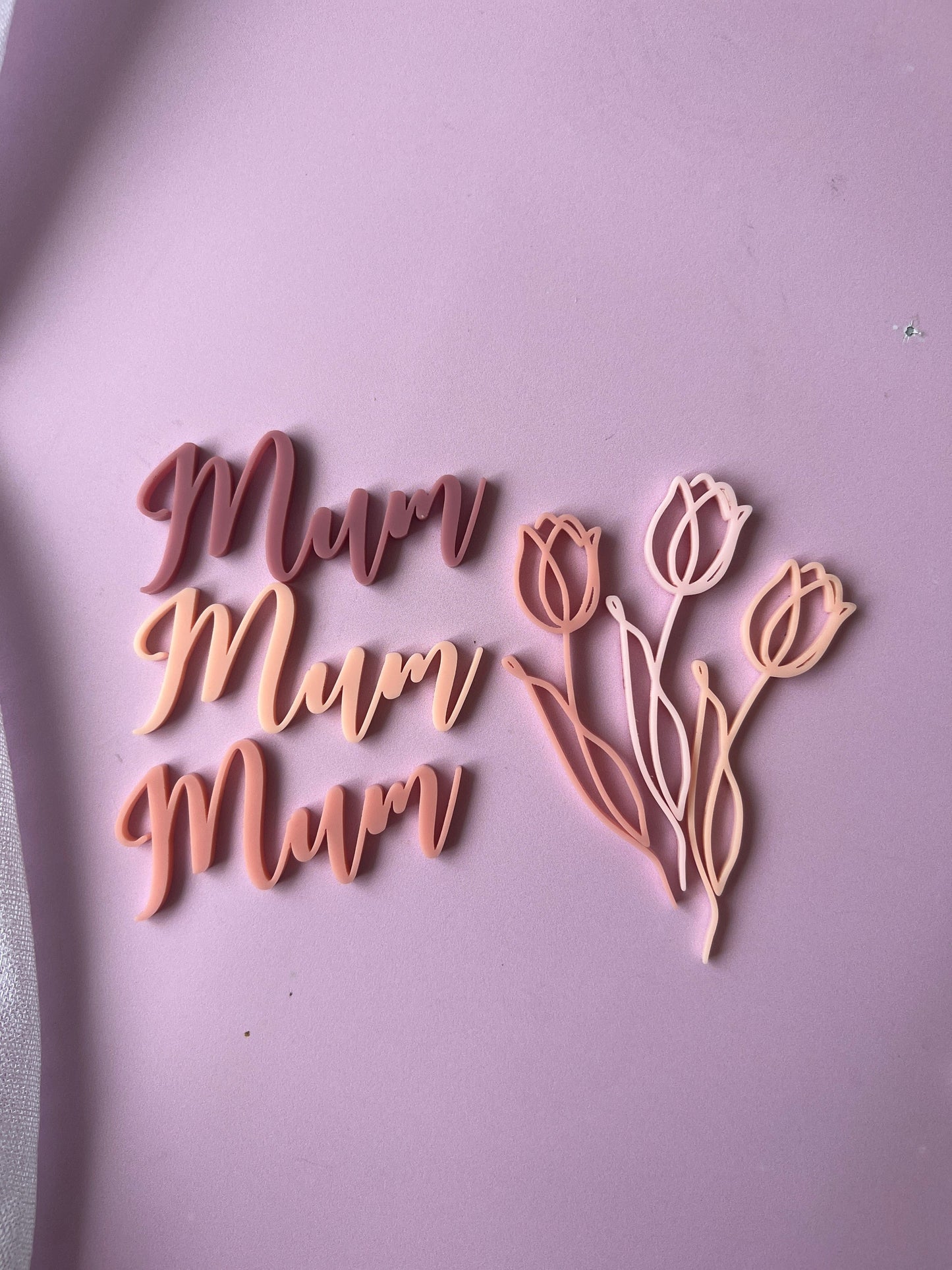 Mum Cupcake Charms