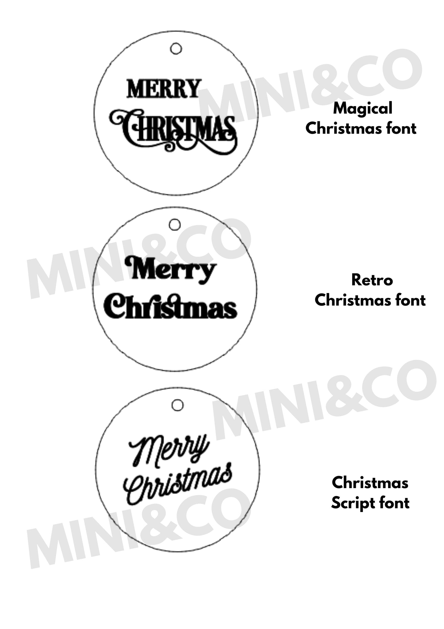 Christmas Fonts