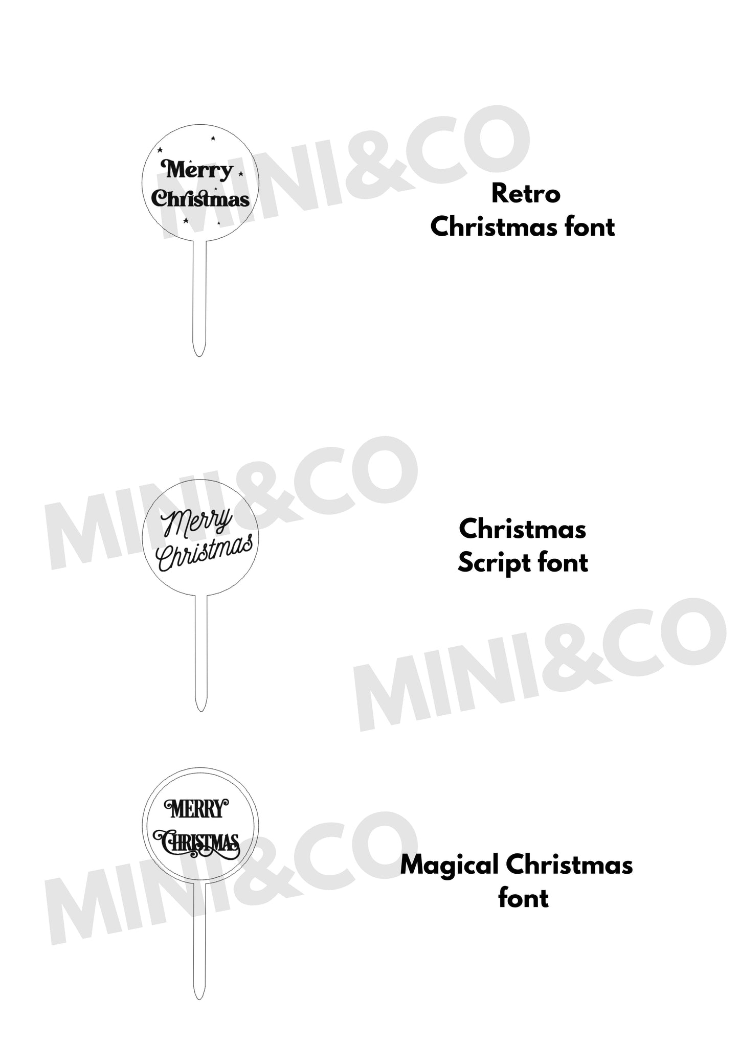 Cupcake Topper