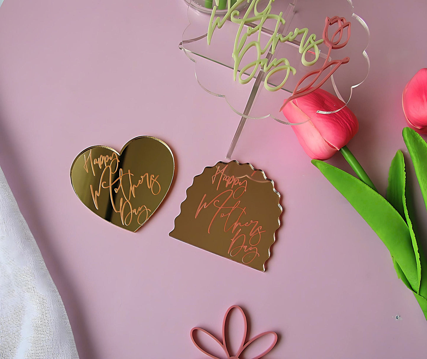 Happy Mother's Day Engraved Charm