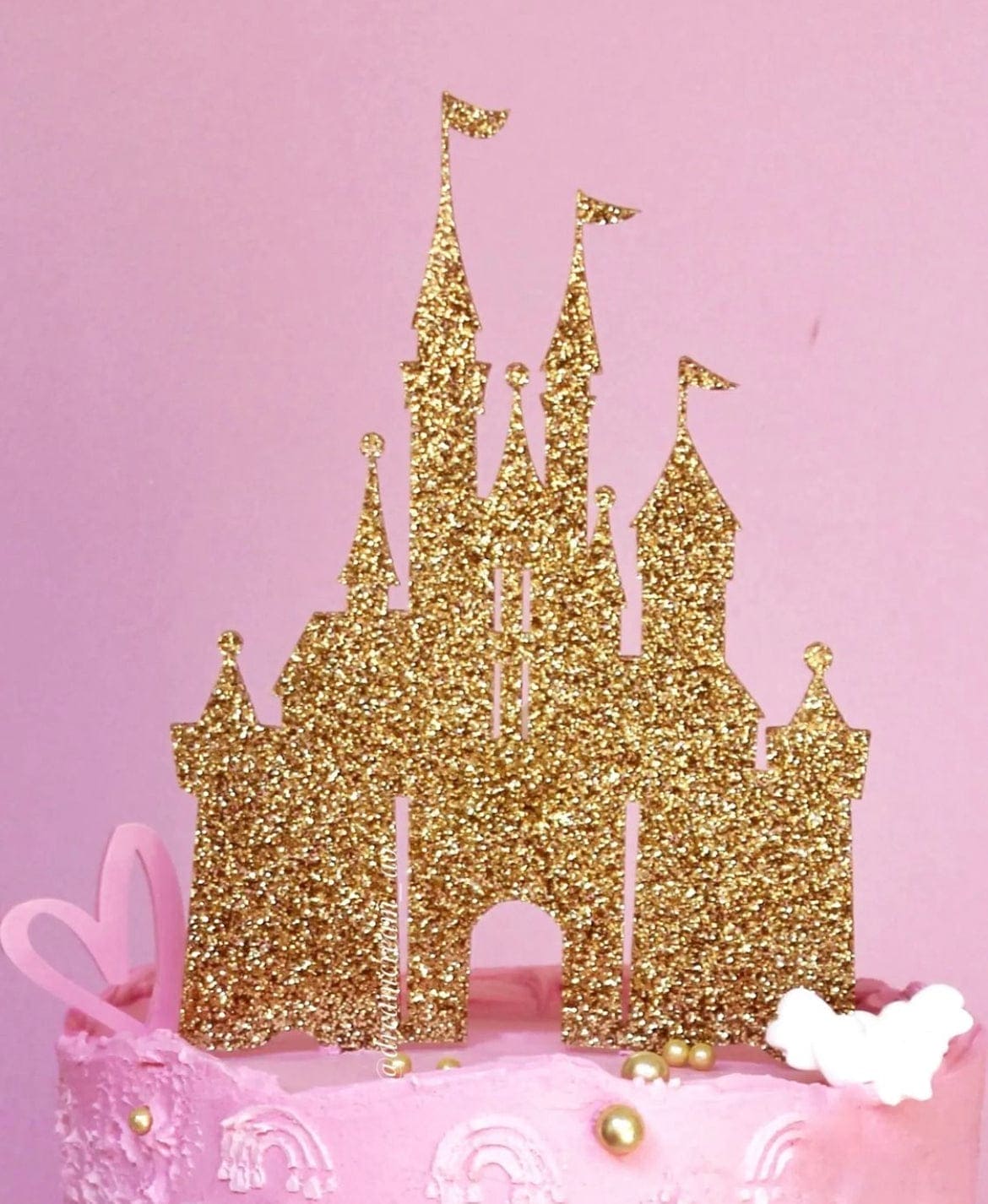 Acrylic Princess Castle Topper