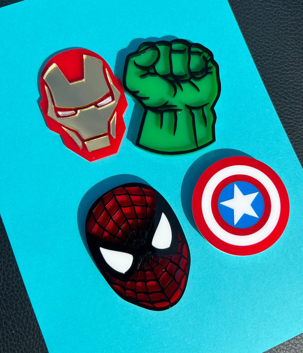 Superhero Charms