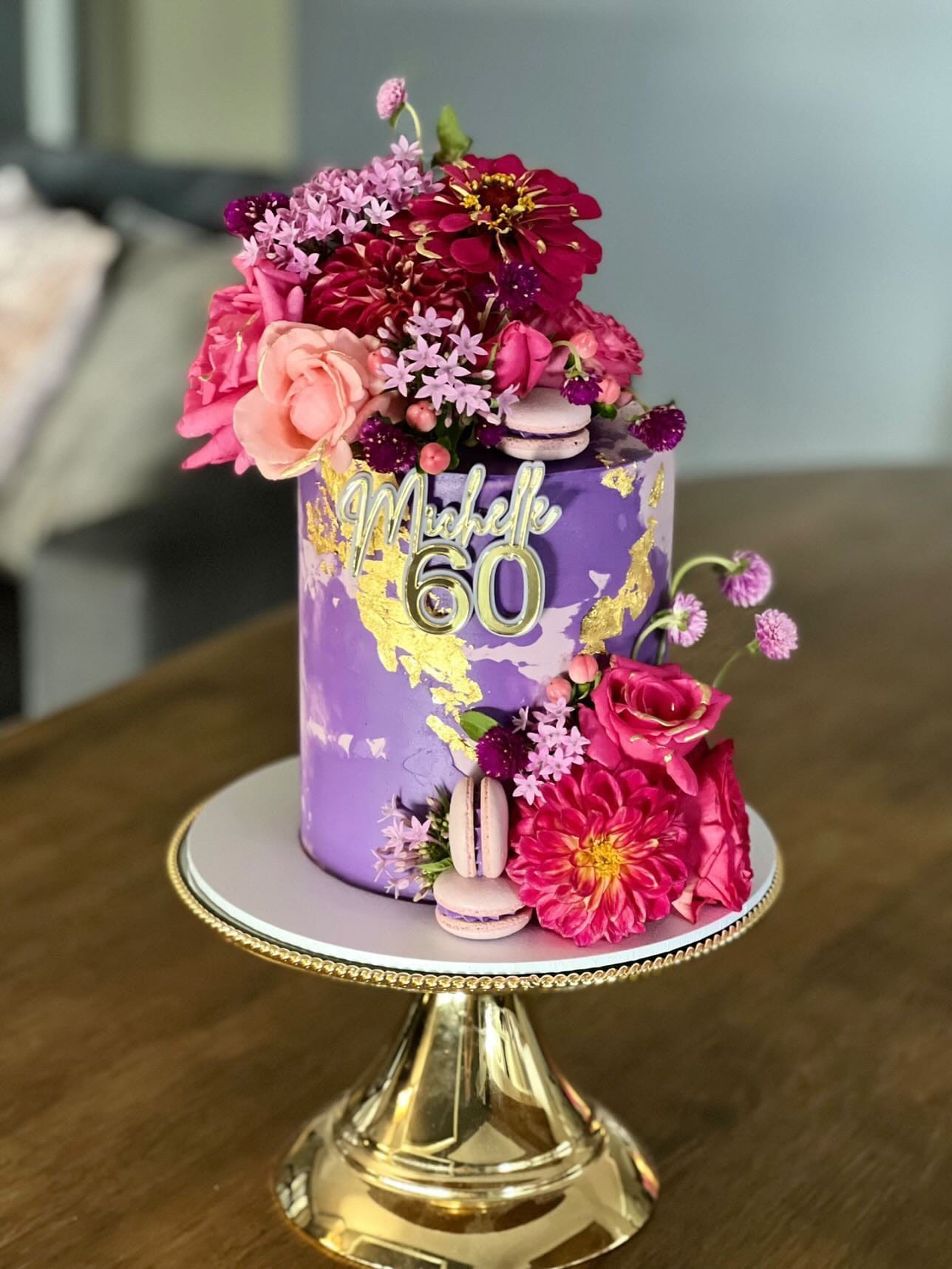 60th Cake Topper