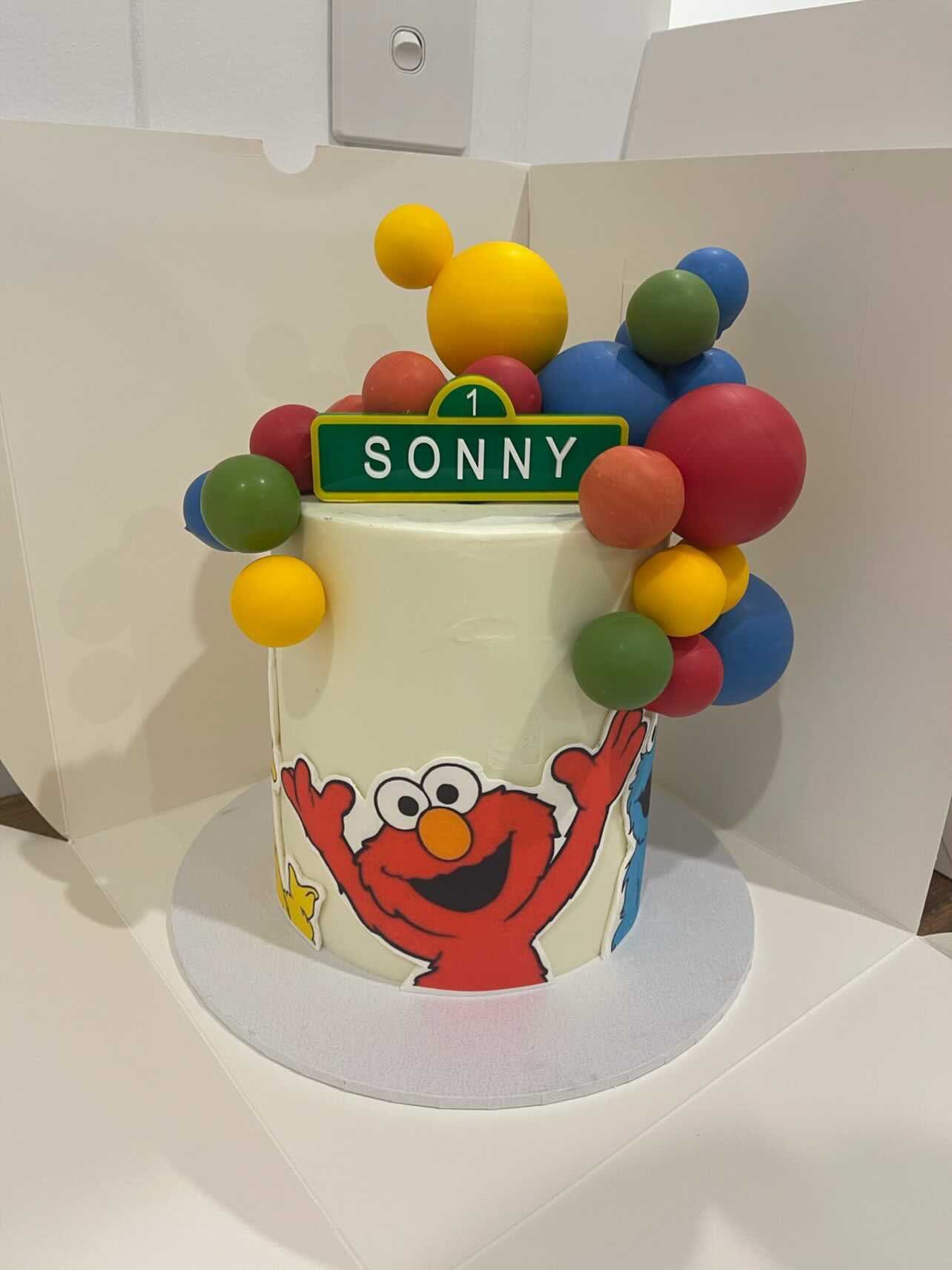 Sesame St Cake Topper