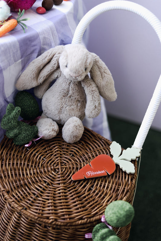 Carrot Easter Tag