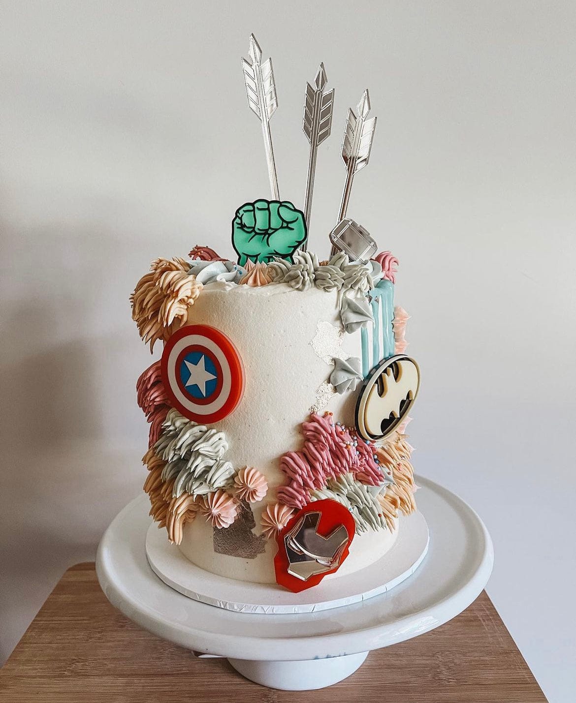 SuperHero Cake Charms