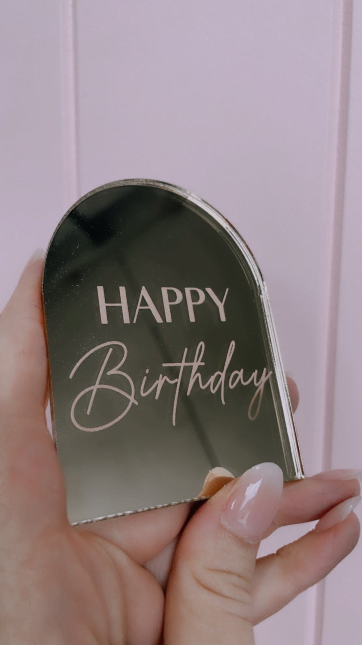 Happy Birthday Cake Topper