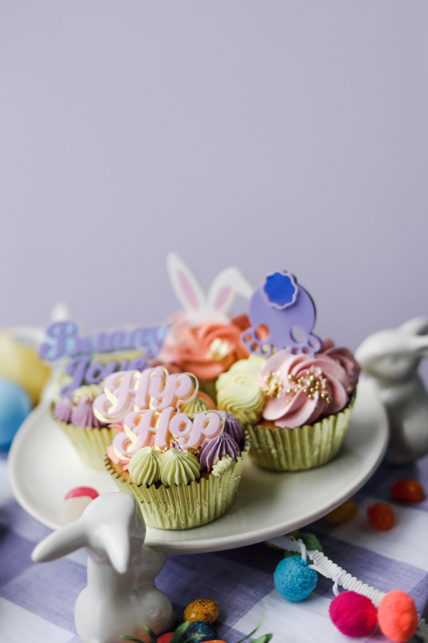 Hip Hop Cupcake Charms