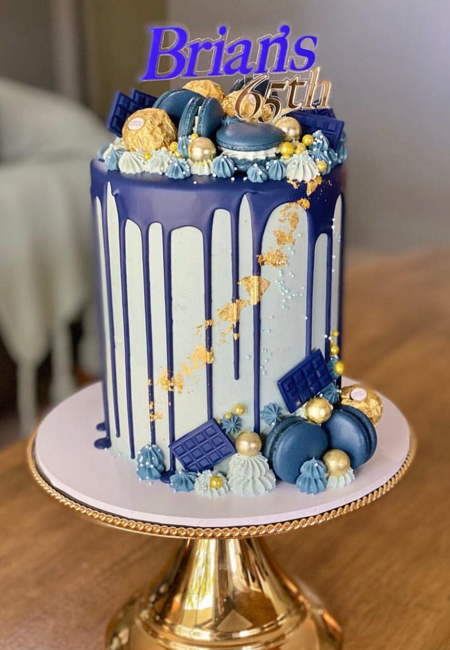 65th Birthday Cake Topper