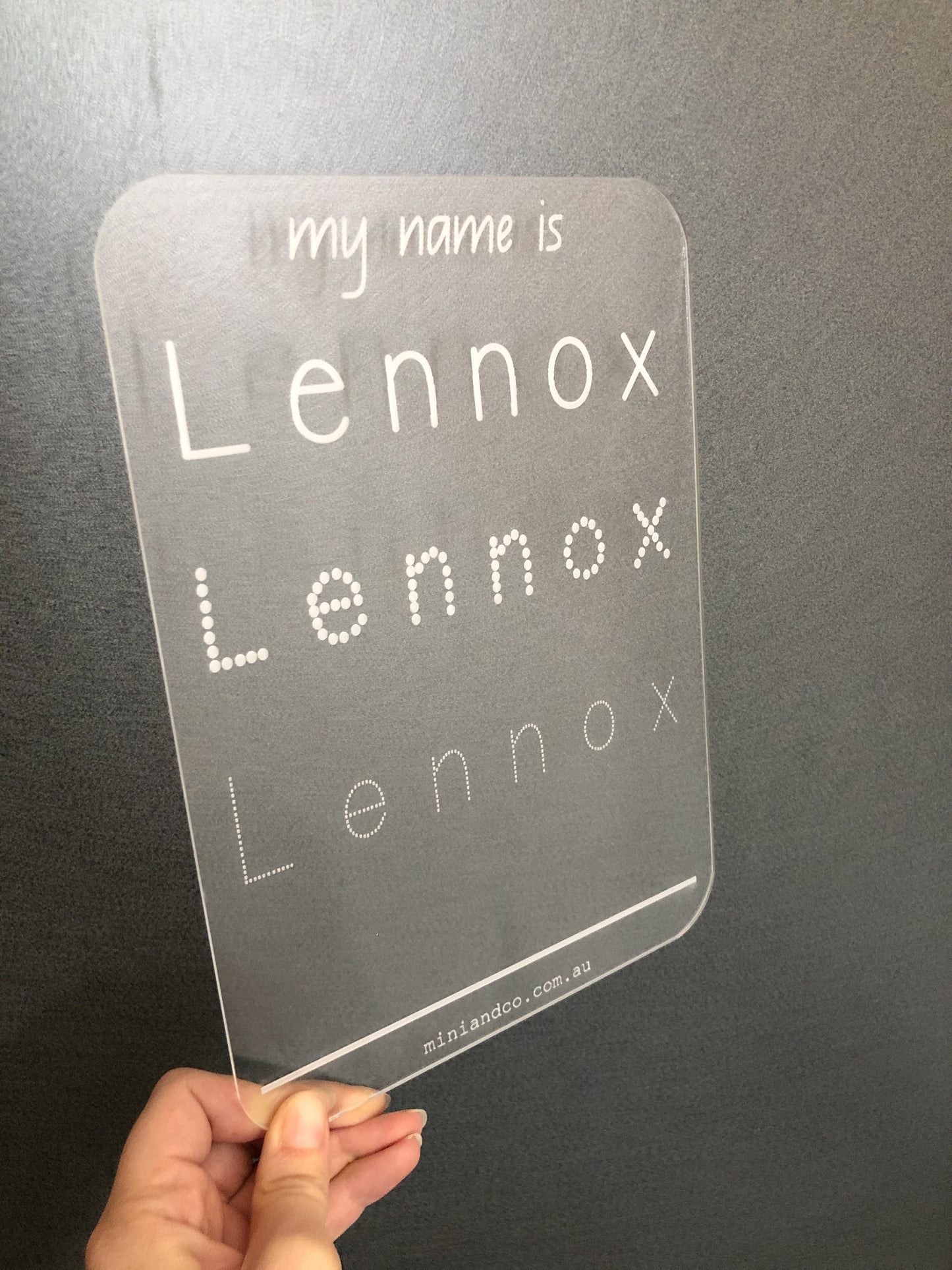 Kids Name Trace Board