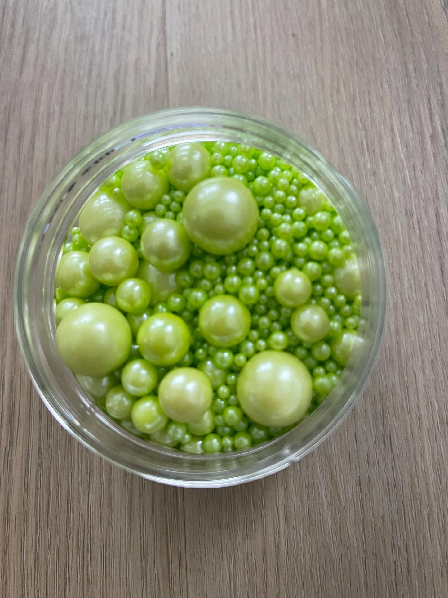 Lime Sprinkles (2mm, 4mm, 7mm & Bubblemix)