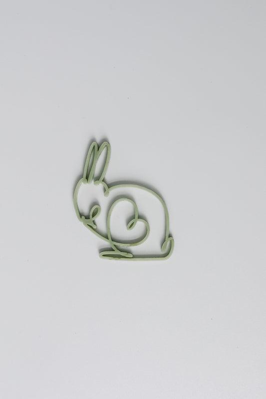Rabbit Cake Charm