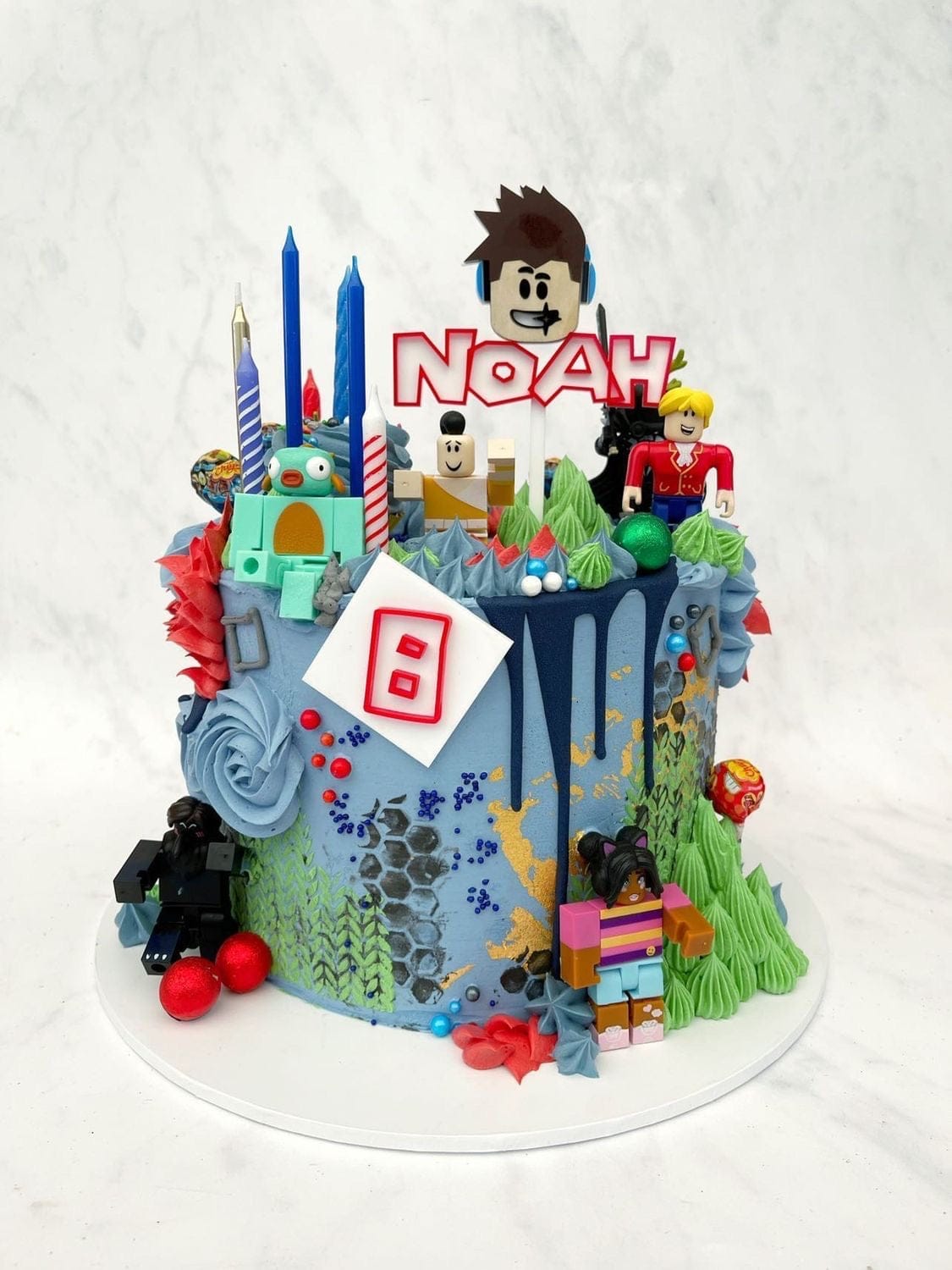 Roblox Cake Topper