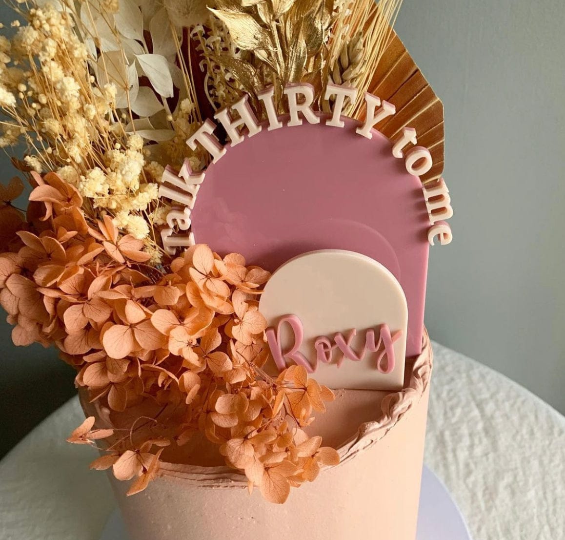 30th Arch Topper