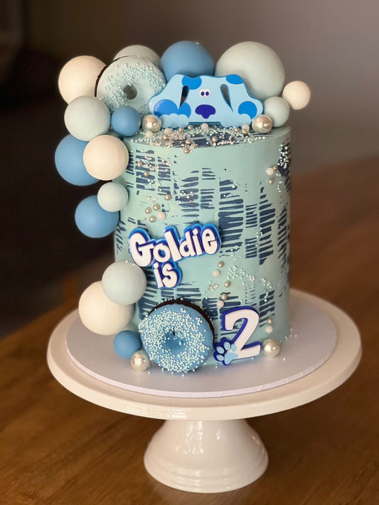 Blues Clues Cake Topper+Fropper