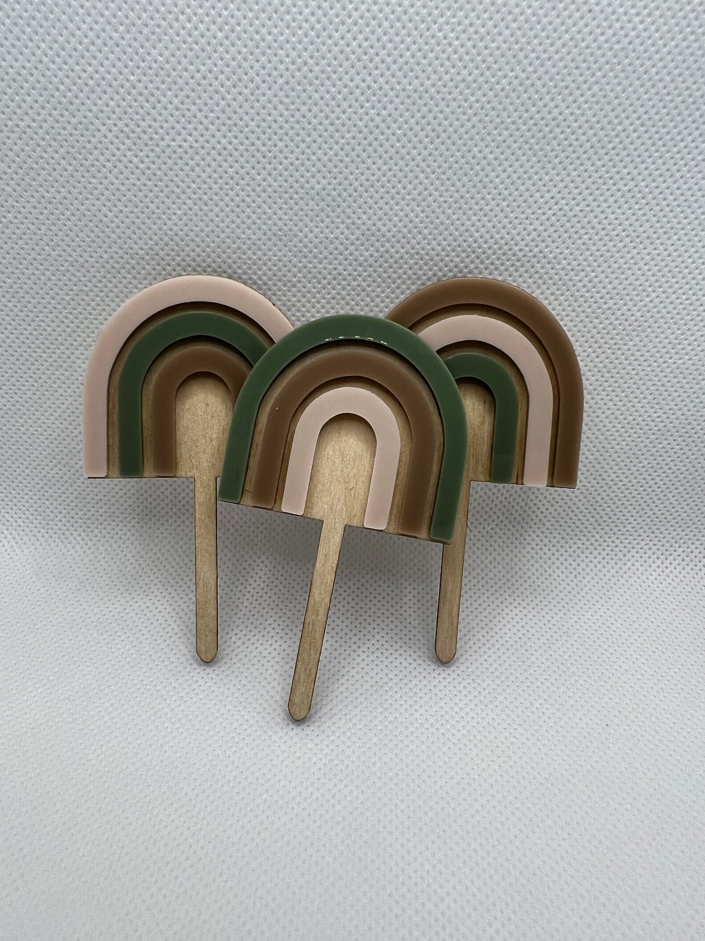 Timber Cupcake Topper